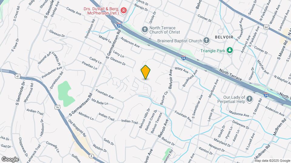 748 Marley Way Map and Location Details