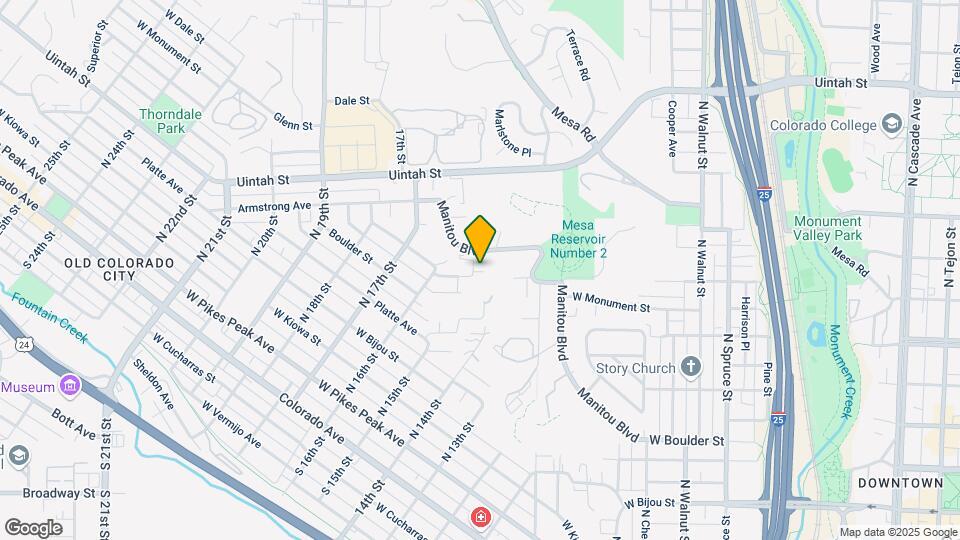 415 St Vrain Pl Map and Location Details