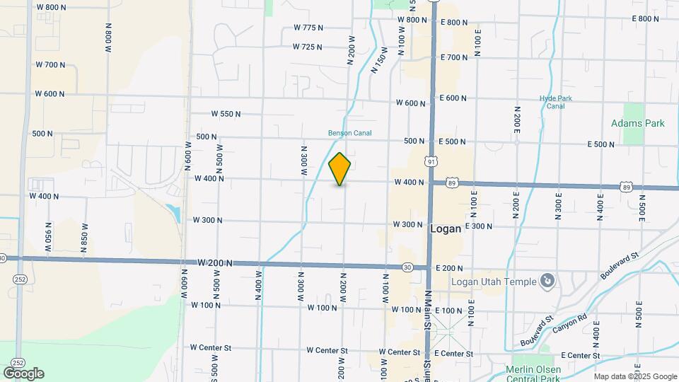 381 N 200 W Map and Location Details