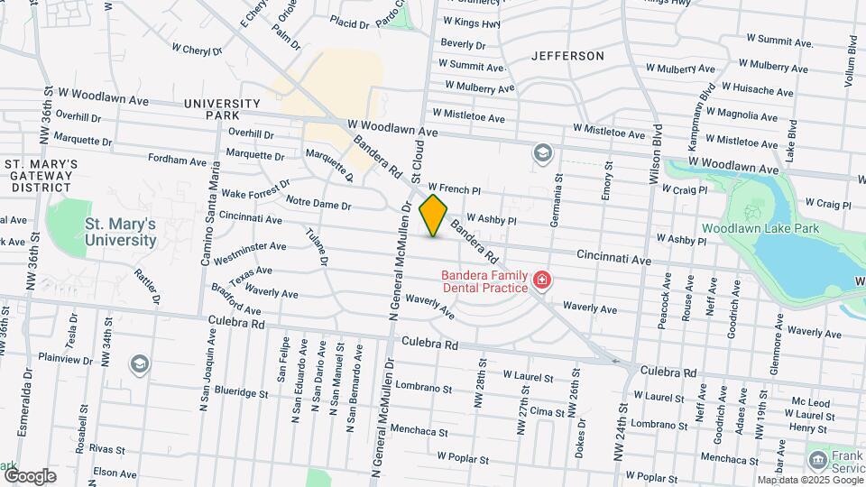 2326 Cincinnati Ave Map and Location Details