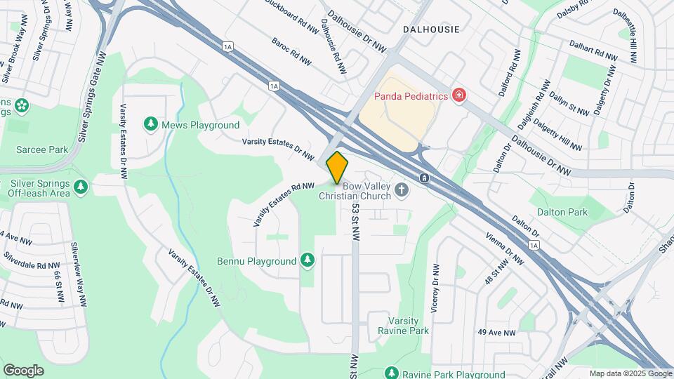 803 Varsity Estates Dr NW Map and Location Details
