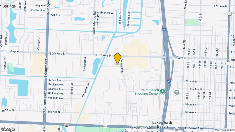 Avery Lake Worth Map and Location Details