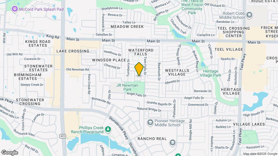8431 Firewheel Ln Mapa y Detalles de la Ubicación
