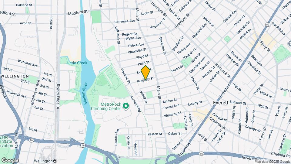 36 Prescott St, Unit 36 Map and Location Details