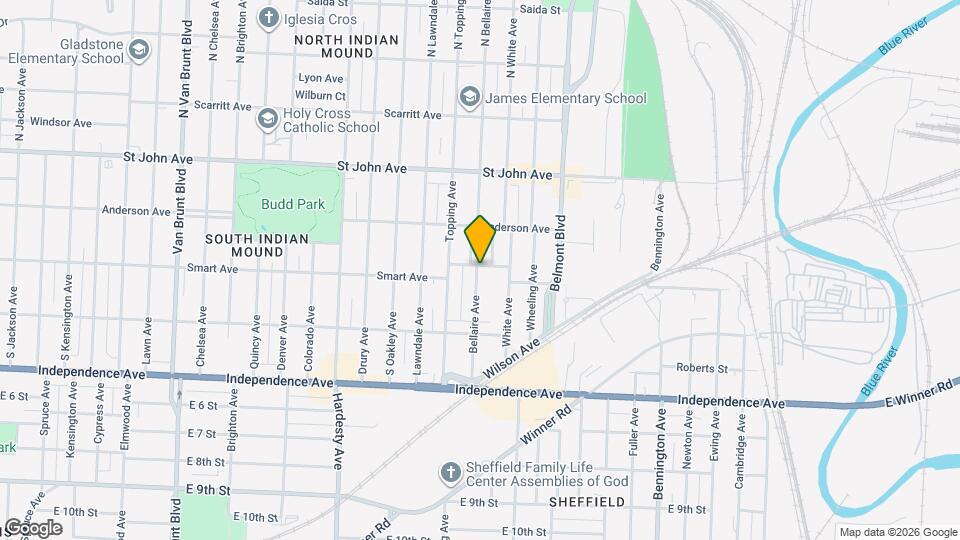 5901 Lexington Ave Map and Location Details