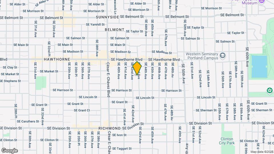 1801 SE 43rd Ave Map and Location Details
