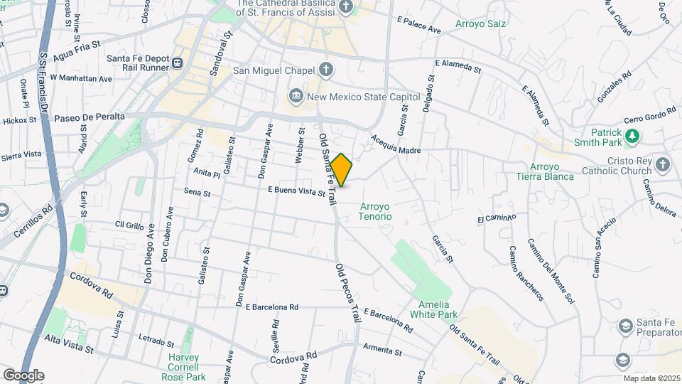 667 Old Santa Fe Trail Map and Location Details