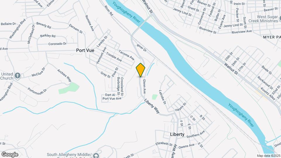 507 Liberty Way Mapa y Detalles de la Ubicación