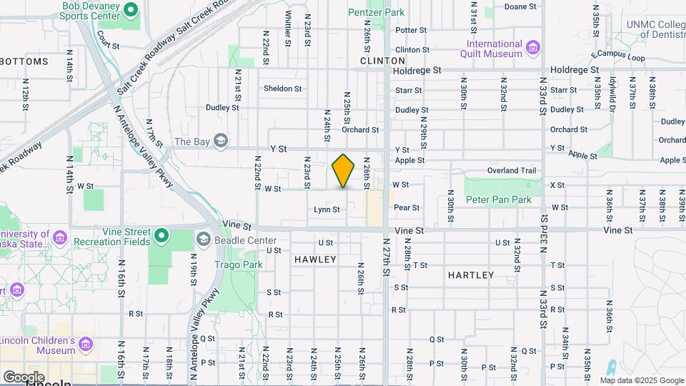 875-885 25th St Mapa y Detalles de la Ubicación