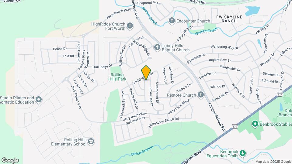 7109 Woodhinge Dr Mapa y Detalles de la Ubicación