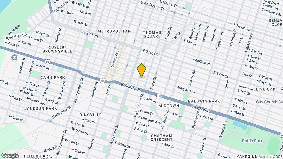 306 E 41st St Map and Location Details