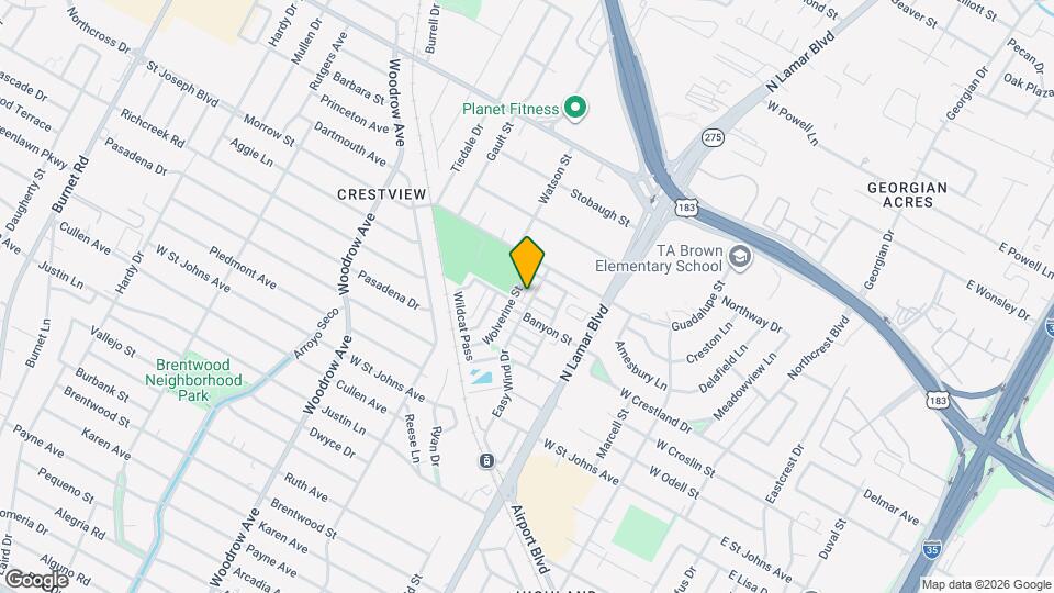 7614 Easy Wind Dr Map and Location Details