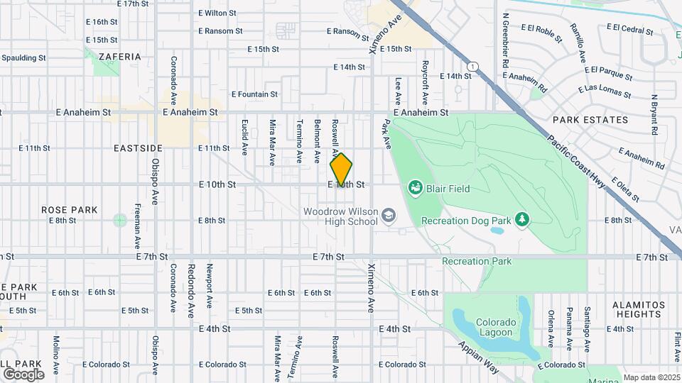 930 Roswell Ave Mapa y Detalles de la Ubicación