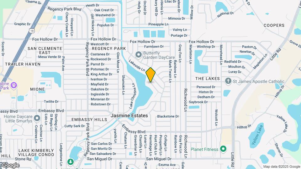 9611 Towanda Ln Map and Location Details