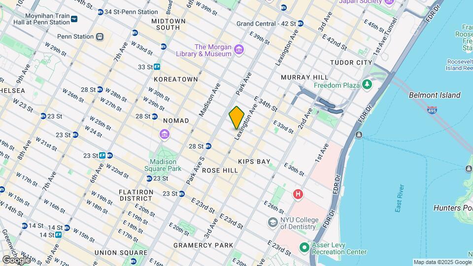 166 Lexington Ave Map and Location Details