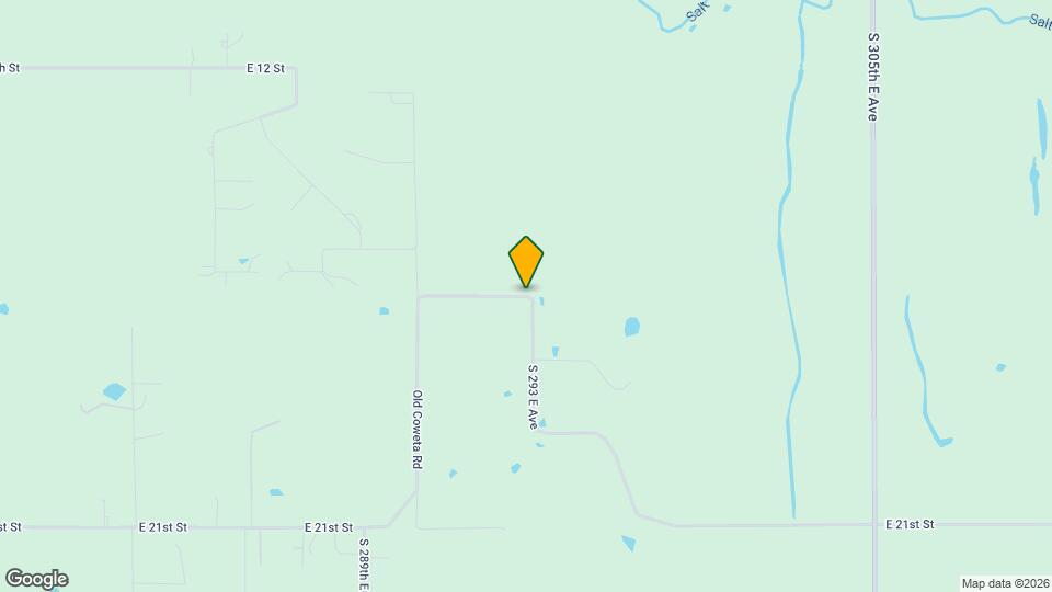 29333 E 80th St S Map and Location Details