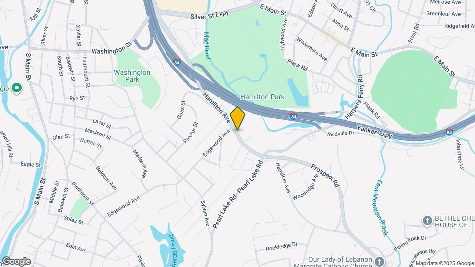 921 Hamilton Ave Map and Location Details