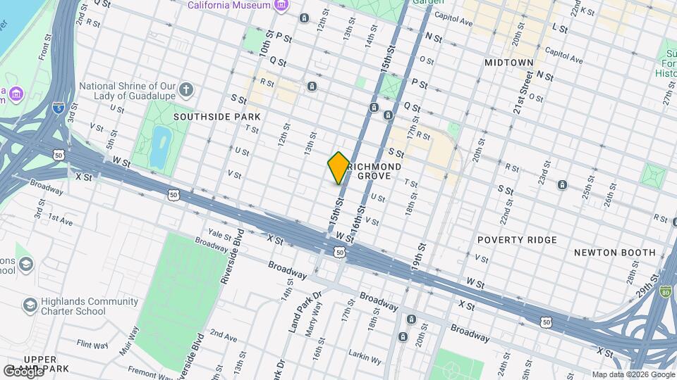 1426 U St Map and Location Details