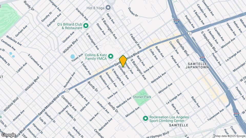 1530 Granville Ave Map and Location Details