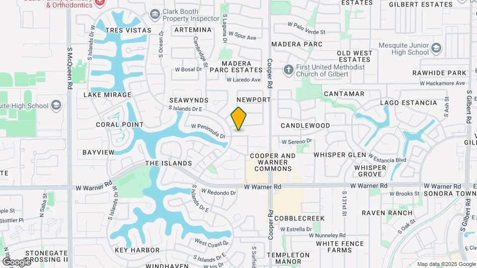 918 W Sun Coast Dr Mapa y Detalles de la Ubicación