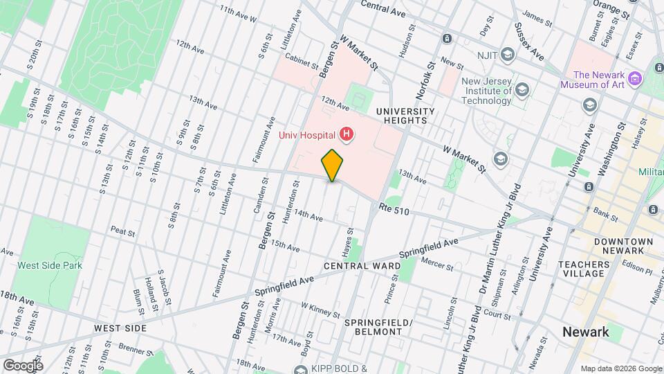 Associates Mapa y Detalles de la Ubicación