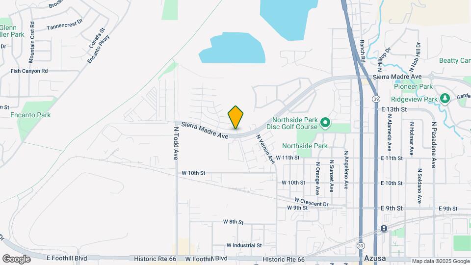 917 Sierra Madre Ave Map and Location Details