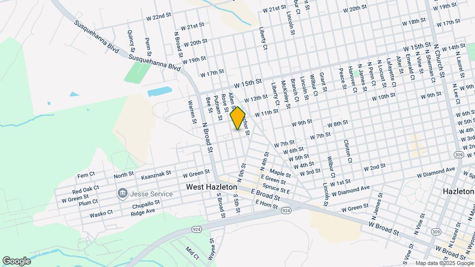 324 Allen St Map and Location Details