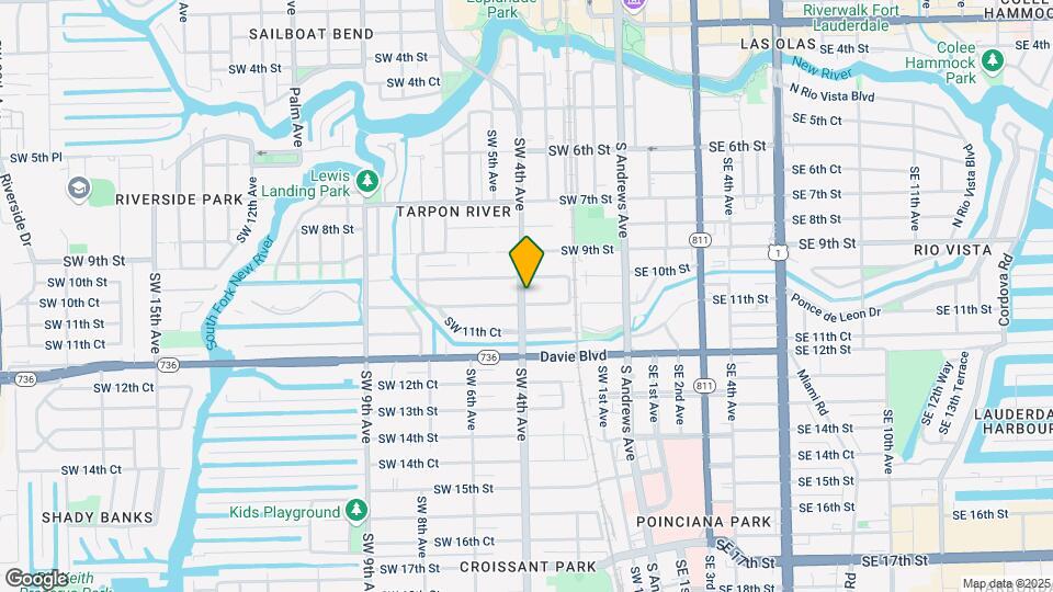 1020 SW 4th Ave Map and Location Details