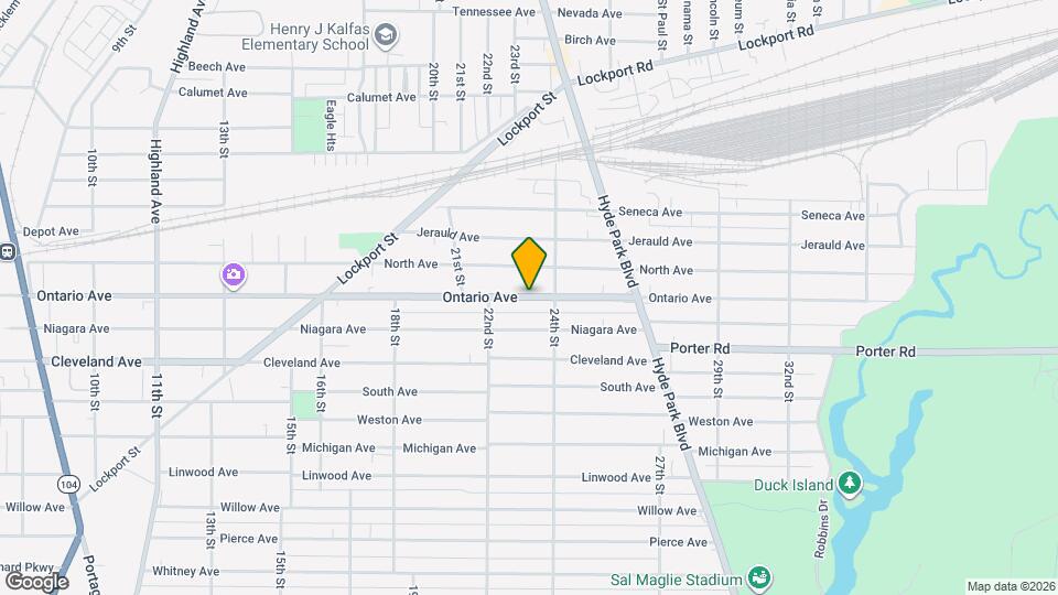 2237 Ontario Ave Mapa y Detalles de la Ubicación