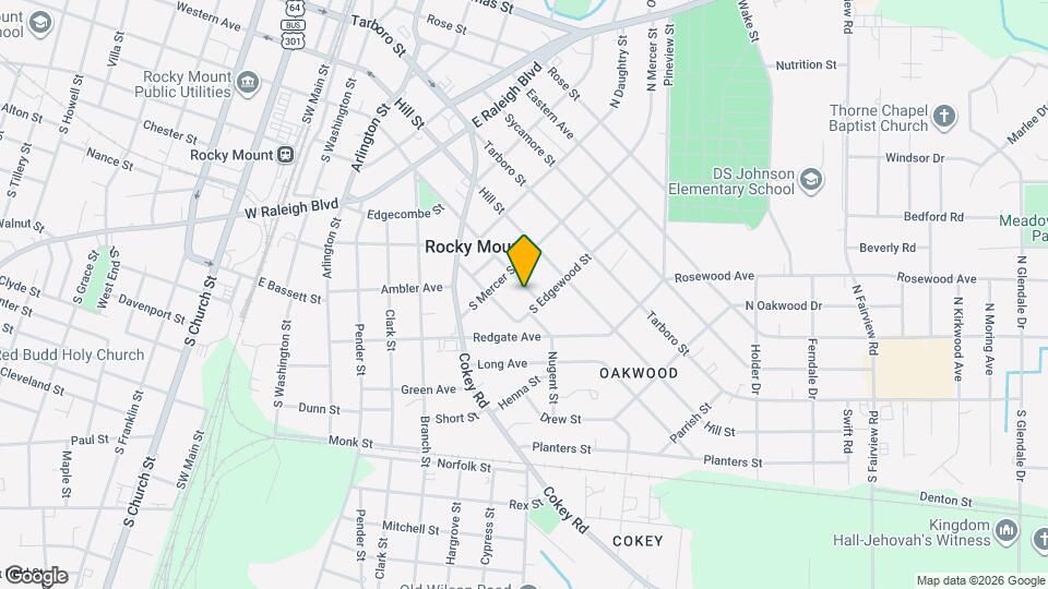 821 Marigold St Map and Location Details