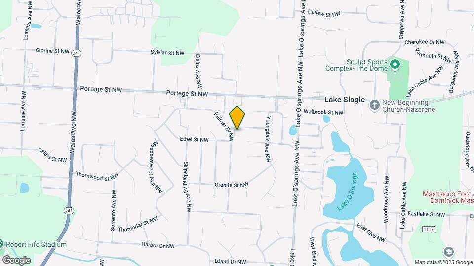 6570 Palmer Dr NW Map and Location Details
