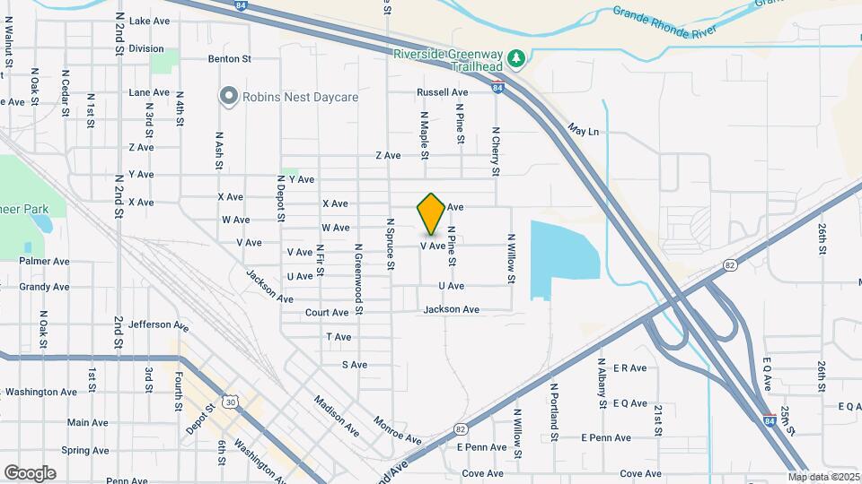 1703 V Ave Map and Location Details