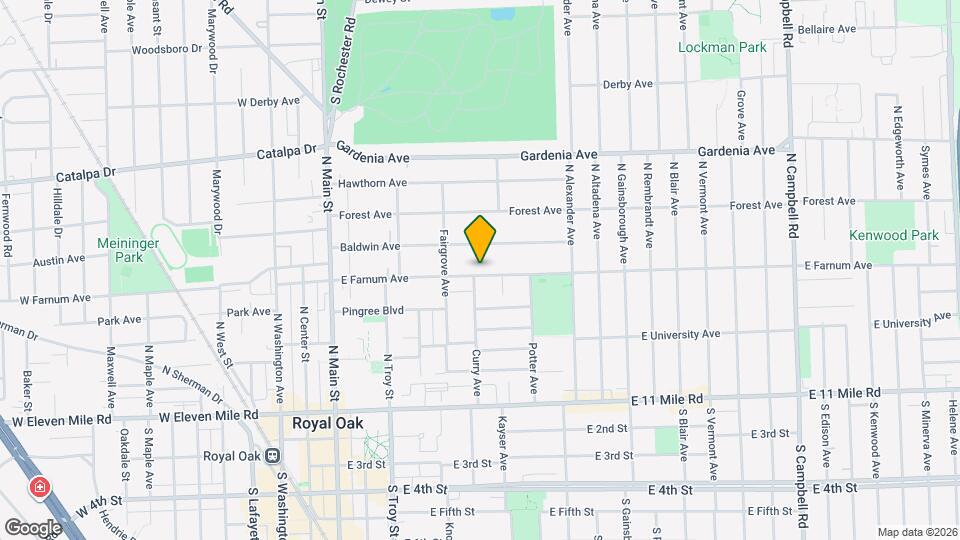 607 E Farnum Ave Map and Location Details