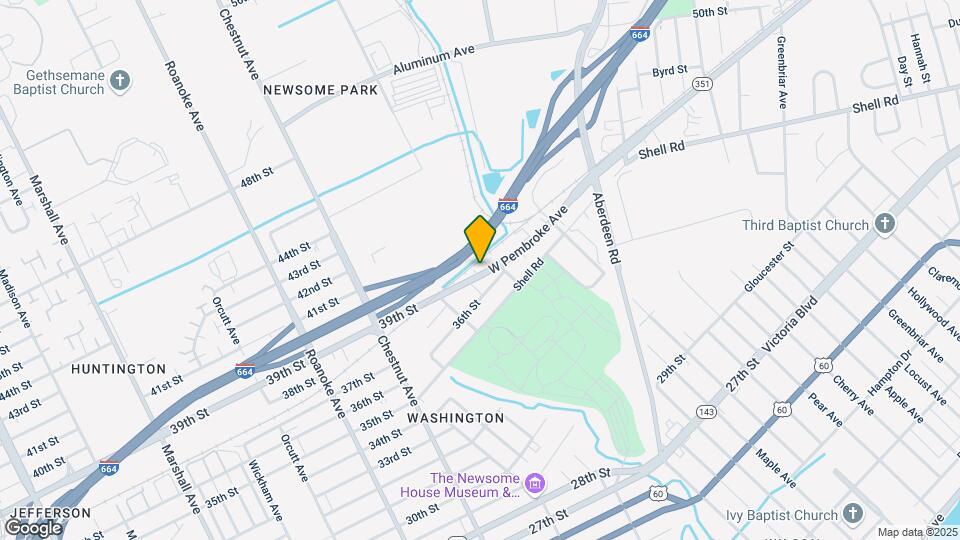 2604 W Pembroke Ave Map and Location Details