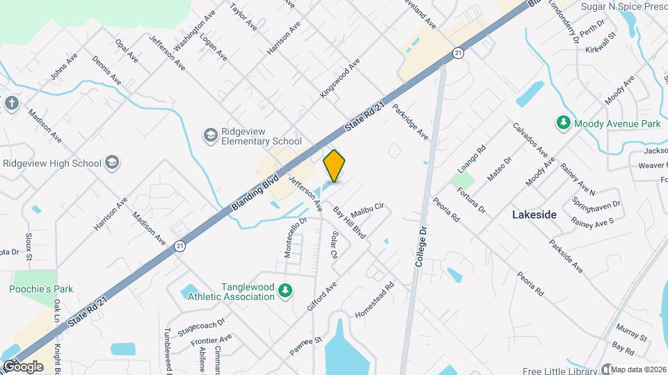 2658B San Francisco Blvd, Unit B Mapa y Detalles de la Ubicación