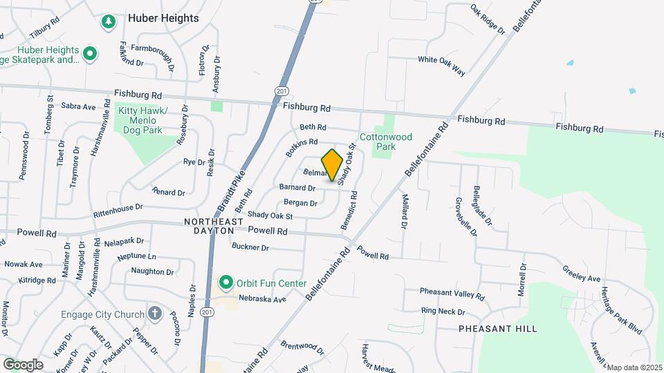 5575 Barnard Dr Map and Location Details