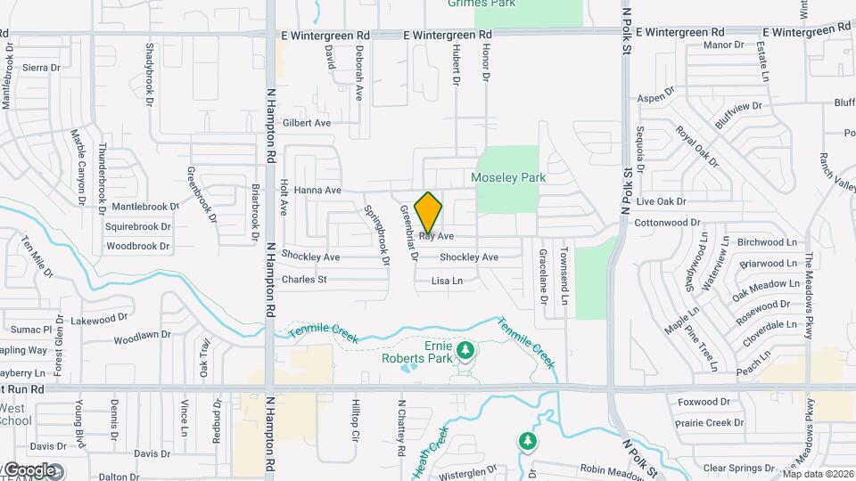 316 Ray Ave Mapa y Detalles de la Ubicación