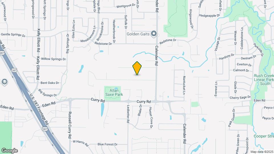 3309 Hollow Creek Rd Map and Location Details