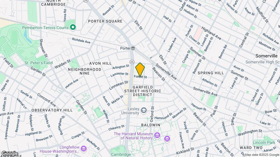 8A Forest St, Unit 3 Mapa y Detalles de la Ubicación