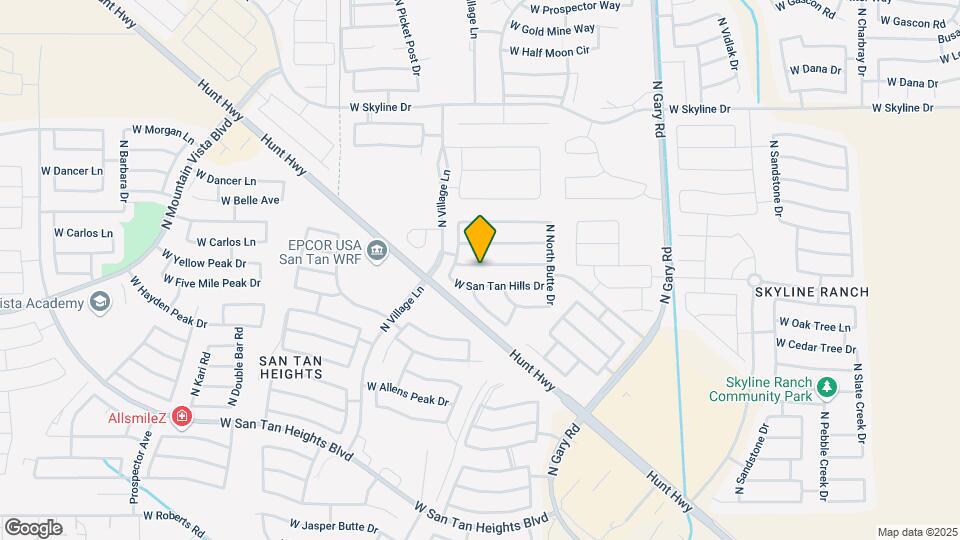 2177 W Agrarian Hills Dr Map and Location Details