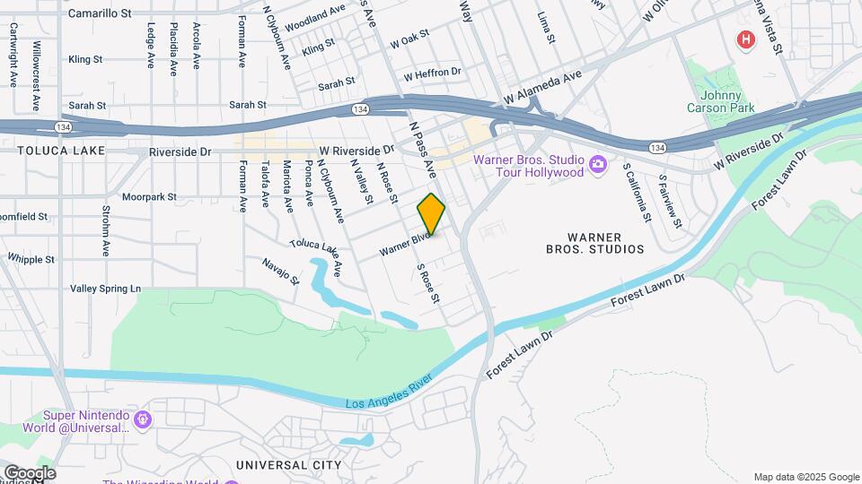 4124 Warner Blvd Map and Location Details