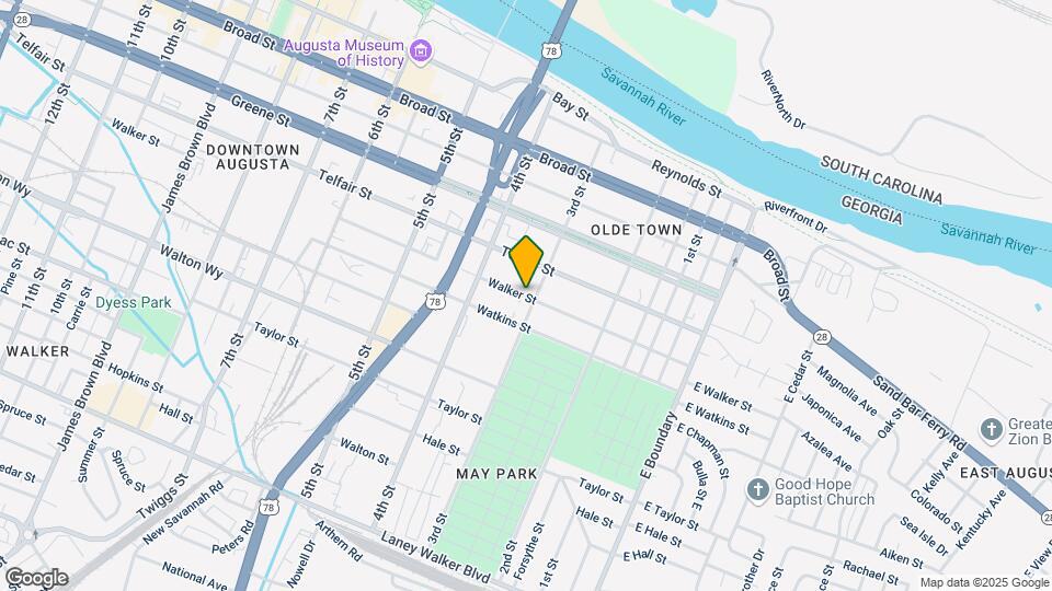 305 Walker St Map and Location Details