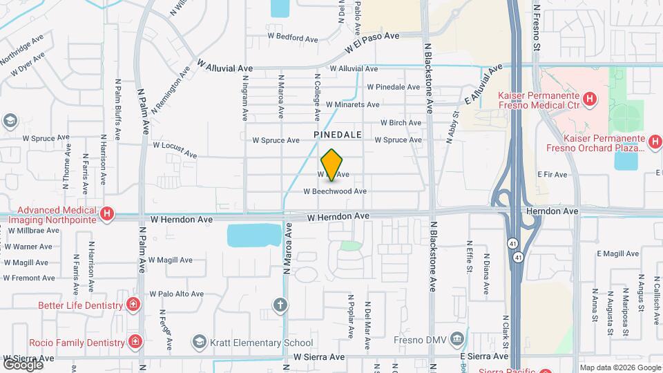 272 W Beechwood Ave Map and Location Details