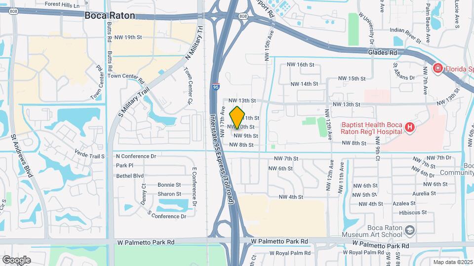 1641 NW 9th St Map and Location Details