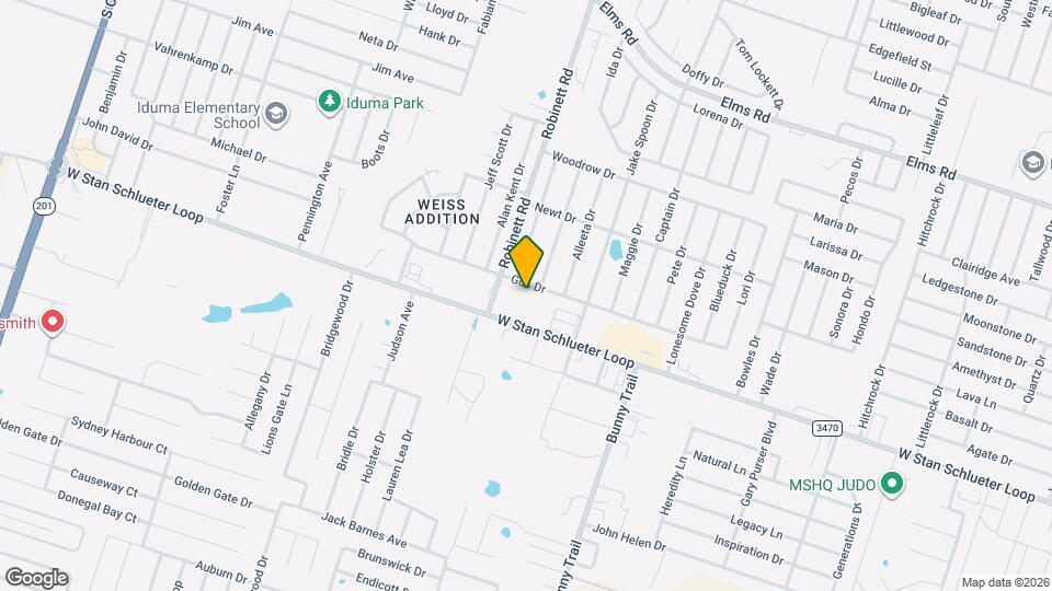 3708 Gus Dr Map and Location Details