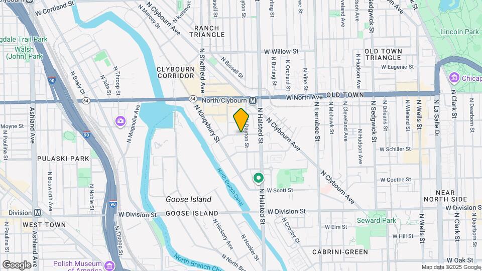 847 W Blackhawk St Mapa y Detalles de la Ubicación