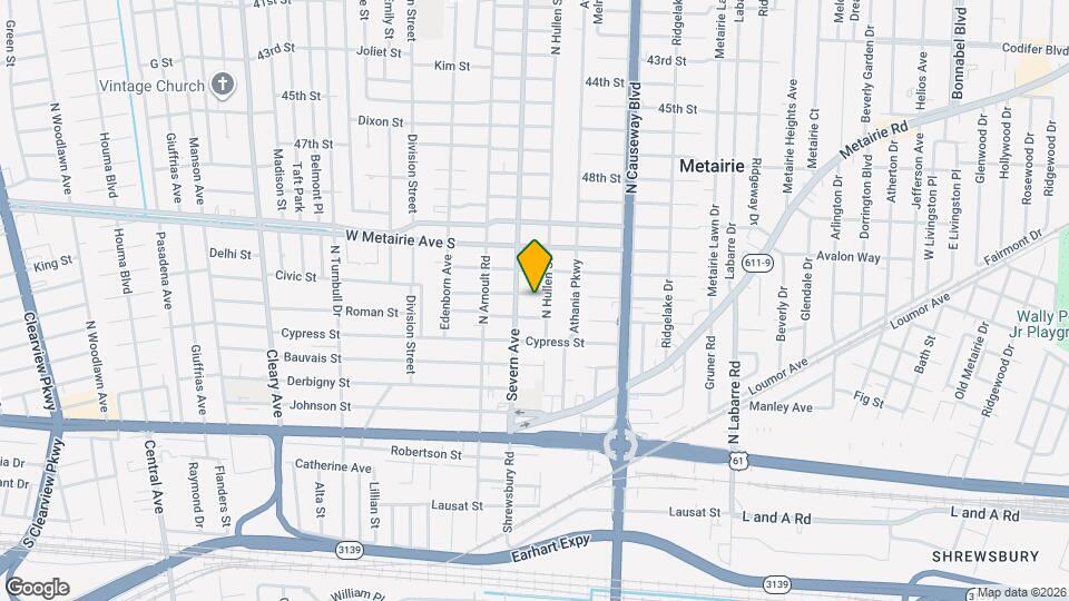 3412 White St Mapa y Detalles de la Ubicación