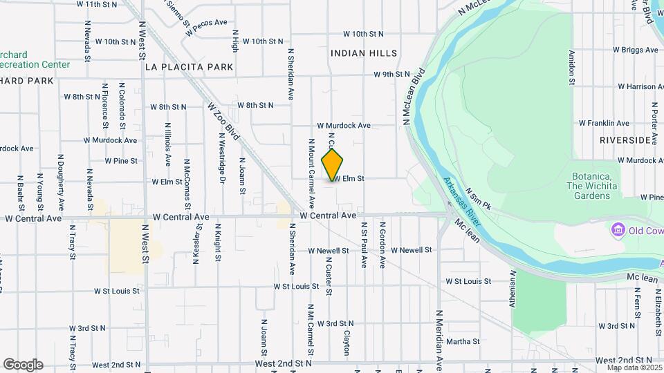 2937 W Elm St Map and Location Details