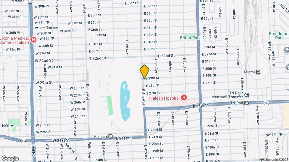 2869 Plm Ave Mapa y Detalles de la Ubicación