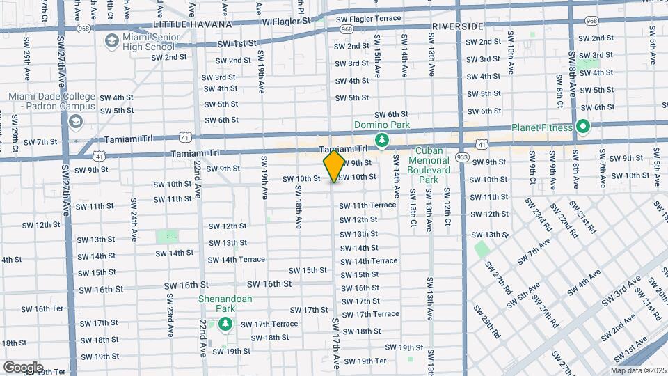 1695 SW 11th St Map and Location Details